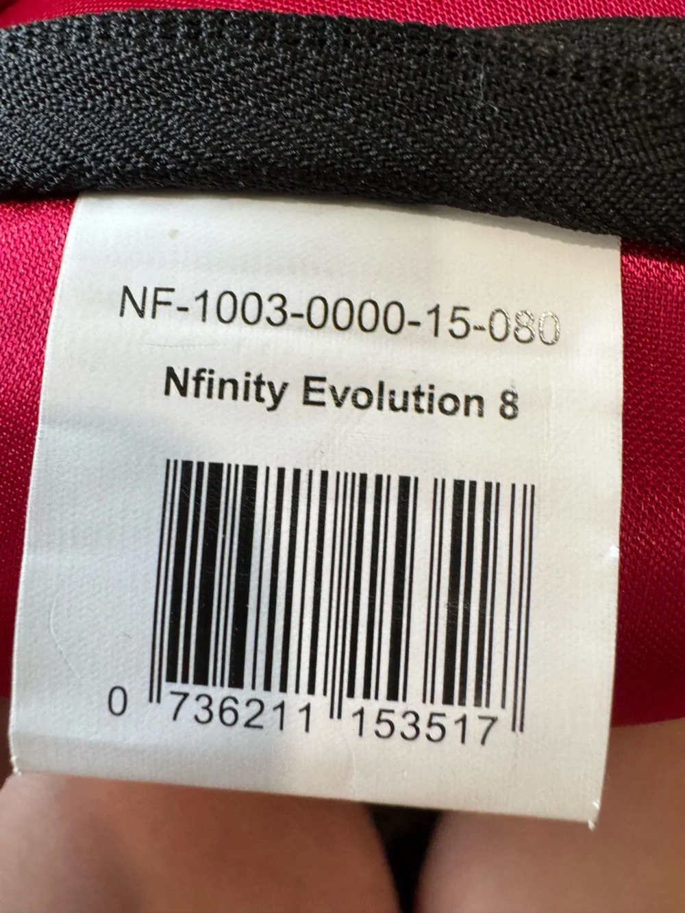 Nfinity Evolution Cheer Shoes White Size 8 NWT
